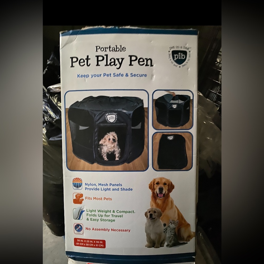 Nice pet playpen used once very nice